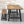 Rustic Industrial, Reclaimed Timber Scaffold Board Dining Table | Bench Options | Steel Trestle Base